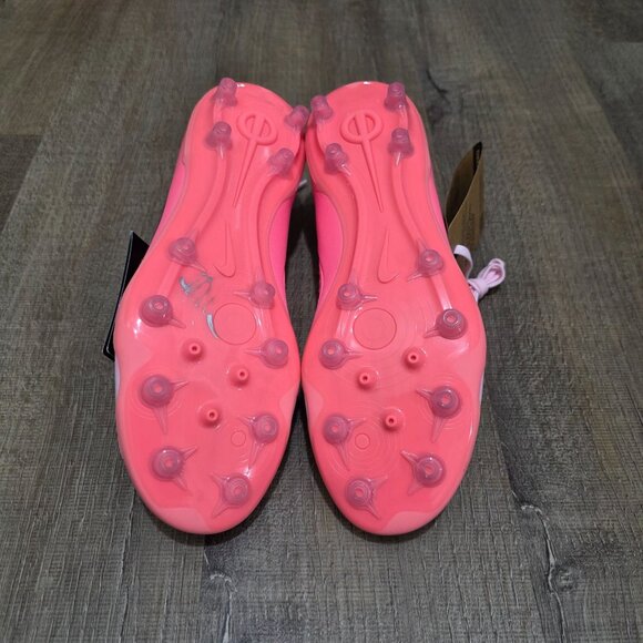 Women’s Pink Foam AG Soccer Cleats – Size 6 US – Tiempo Legend 10 Academy Style - Picture 8 of 8